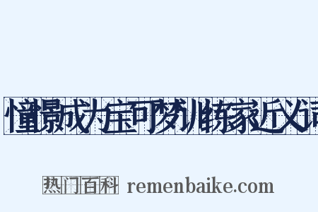 憧憬成为宝可梦训练家近义词是什么意思的图片